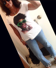 African american girl Art t-shirt Painted 3D - QuorArtisticTshirts