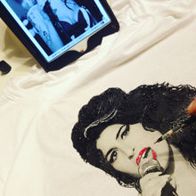 AMY WINEHOUSE  T shirt Artistic Painting 3d on Tee - QuorArtisticTshirts