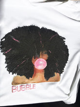 Black Girl Pink Bubble  Painted 3d T-shirt - QuorArtisticTshirts