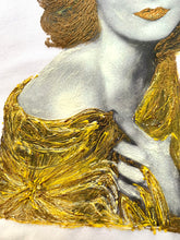 GRETA GARBO T-shirt The Divine Painted Timeless beauty Retro T shirt - QuorArtisticTshirts