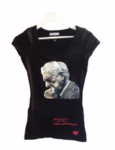 MARIO VARGAS LLOSA T shirt Camiseta Pintada T-shirt Literary - QuorArtisticTshirts