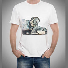 Ernest Hemingway T-shirt  Artistic Painted Papa Hemingway T shirt - QuorArtisticTshirts