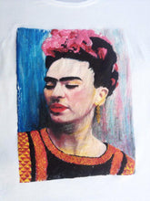 Frida Kahlo Tshirt Painted 3d Art  T-shirt - Quortshirts