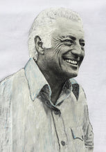 Gianni Agnelli T-shirt Painted  Italian Style Icon Avvocato Agnelli Tshirt - QuorArtisticTshirts