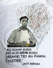 JACK KEROUAC  T-shirt Literary Shirt On the Road Quotes Tshirt Painted - QuorArtisticTshirts