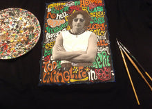 John Lennon 3D Art T-shirt – Painted Peace Tribute - QuorArtisticTshirts