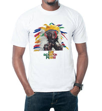 Lee Scratch Perry Art Painted T-shirt – Reggae Rebel in Color - QuorArtisticTshirts