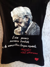 MARIO VARGAS LLOSA T shirt Camiseta Pintada T-shirt Literary - QuorArtisticTshirts