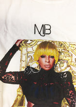 3D painting of Mary J. Blige on fabric – hand-painted artistic detail