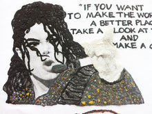 Michael Jackson T-shirt Art To Wear  MJ Tshirt - QuorArtisticTshirts