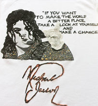 Michael Jackson T-shirt Art To Wear  MJ Tshirt - QuorArtisticTshirts