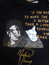 Michael Jackson T-shirt Art To Wear  MJ Tshirt - QuorArtisticTshirts