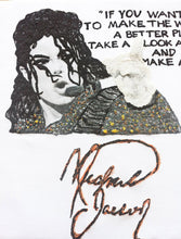 Michael Jackson T-shirt Art To Wear  MJ Tshirt - QuorArtisticTshirts