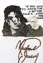 Michael Jackson T-shirt Art To Wear  MJ Tshirt - QuorArtisticTshirts