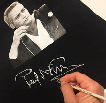 Paul Newman T-shirt Artistic  Painted Celebrity Tshirt - QuorArtisticTshirts