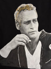 Paul Newman T-shirt Artistic  Painted Celebrity Tshirt - QuorArtisticTshirts