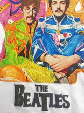 Hand-Painted Sgt. Pepper Beatles T-Shirt – Full-Body Portrait in Iconic Outfits - QuorArtisticTshirts