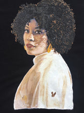 Queen T-shirt SHERIDA African American Black Beauty Artistic Tshirt Painting - QuorArtisticTshirts