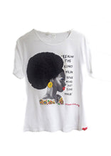 Afro Natural Hair T-shirt  Marcus Garvey Quote  PAINTED 3D - QuorArtisticTshirts