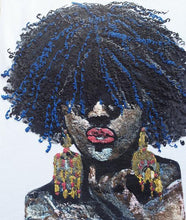 BLACK IS ART Tshirt Black natural kinky Hair  QUEEN T-shirt - QuorArtisticTshirts