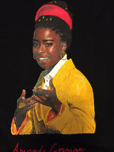 Amanda Gorman Artistic T-Shirt – Hand-Painted Afro-Soul Portrait - QuorArtisticTshirts