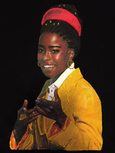 Amanda Gorman Artistic T-Shirt – Hand-Painted Afro-Soul Portrait - QuorArtisticTshirts