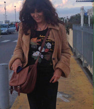 Wearable Poetry – Fall Poetry Tee – Albert Camus – Hand-Painted in Relief - QuorArtisticTshirts