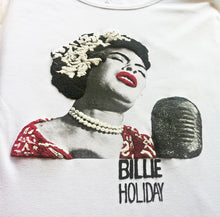 Billie Holiday T-shirt – Black Jazz Legend Hand-Painted Art - QuorArtisticTshirts