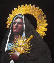 Blessed Virgin Mary T shirt  Painting 3d Black Madonna Tshirt - QuorArtisticTshirts