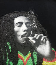 BOB MARLEY  T-shirt NESTA T shirt  Rasta Painted - QuorArtisticTshirts