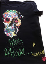 SUGAR SKULL  T shirt Painted 3d Calavera Mexicana Floral Skull - QuorArtisticTshirts