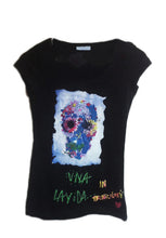 SUGAR SKULL  T shirt Painted 3d Calavera Mexicana Floral Skull - QuorArtisticTshirts