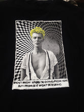 DAVID BOWIE Tribute T-shirt  - David Bowie Graphic Painted Tshirt - QuorArtisticTshirts