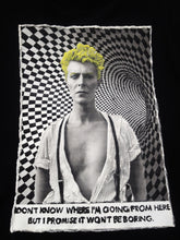 DAVID BOWIE Tribute T-shirt  - David Bowie Graphic Painted Tshirt - QuorArtisticTshirts