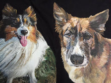 PETS Artistic T shirt Personalized Art on T-shirt Custom DOG or CAT   Tshirt Art To Wear - QuorArtisticTshirts