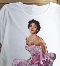 DOROTHY DANDRIDGE T-shirt  Purple Dress - Princess - QuorArtisticTshirts