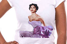 DOROTHY DANDRIDGE T-shirt  Purple Dress - Princess - QuorArtisticTshirts