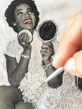 Dorothy Dandridge T-shirt Painted 3d - White Dress  Ballerina - QuorArtisticTshirts