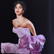 DOROTHY DANDRIDGE T-shirt  Purple Dress - Princess - QuorArtisticTshirts