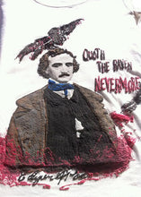 Edgar Allan Poe T shirt The Raven Nevermore  Gothic  Literary shirt - QuorArtisticTshirts