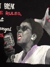 ELLA JOSEPHINE BAKER  Artistic T-shirt - Iconic FEMINIST Women Tshirt- WOMEN RIGHTS  Painted T-shirt - Art to wear - QuorArtisticTshirts