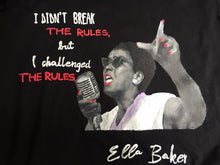 ELLA JOSEPHINE BAKER  Artistic T-shirt - Iconic FEMINIST Women Tshirt- WOMEN RIGHTS  Painted T-shirt - Art to wear - QuorArtisticTshirts