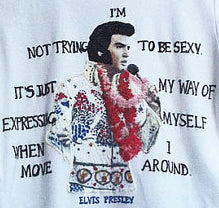 Artistic Elvis Presley t-shirt painted in textured 3D. Celebrate the legendary icon with this handcrafted wearable artwork. - QuorArtisticTshirts