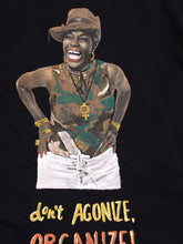 FLORYNCE FLO KENNEDY Artistic T-shirt - Iconic FEMINIST Women Tshirt- WOMEN RIGHTS  Painted T-shirt - Art to wear - QuorArtisticTshirts