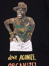 FLORYNCE FLO KENNEDY Artistic T-shirt - Iconic FEMINIST Women Tshirt- WOMEN RIGHTS  Painted T-shirt - Art to wear - QuorArtisticTshirts