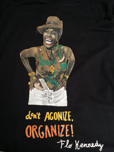 FLORYNCE FLO KENNEDY Artistic T-shirt - Iconic FEMINIST Women Tshirt- WOMEN RIGHTS  Painted T-shirt - Art to wear - QuorArtisticTshirts