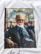 Sigmund Freud T-shirt Painted 3d Freud Tshirt - QuorArtisticTshirts