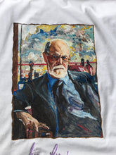 Sigmund Freud T-shirt Painted 3d Freud Tshirt - QuorArtisticTshirts