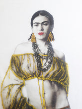 Frida Kahlo Boho Frida T-shirt PAINTED 3D Tshirt - QuorArtisticTshirts