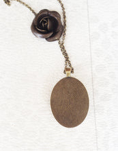 Frida Kahlo Jewel Necklace Bronzed Painting  Pendant jewelry  Glass Cabochon - QuorArtisticTshirts